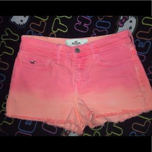 size 0 hollister jean shorts